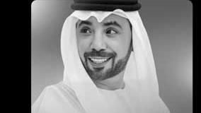 حسين الجسمي ينعى الشيخ هزاع بن سلطان بن زايد