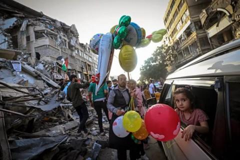 الفلسطينيون يحيون عيد أضحى حزين