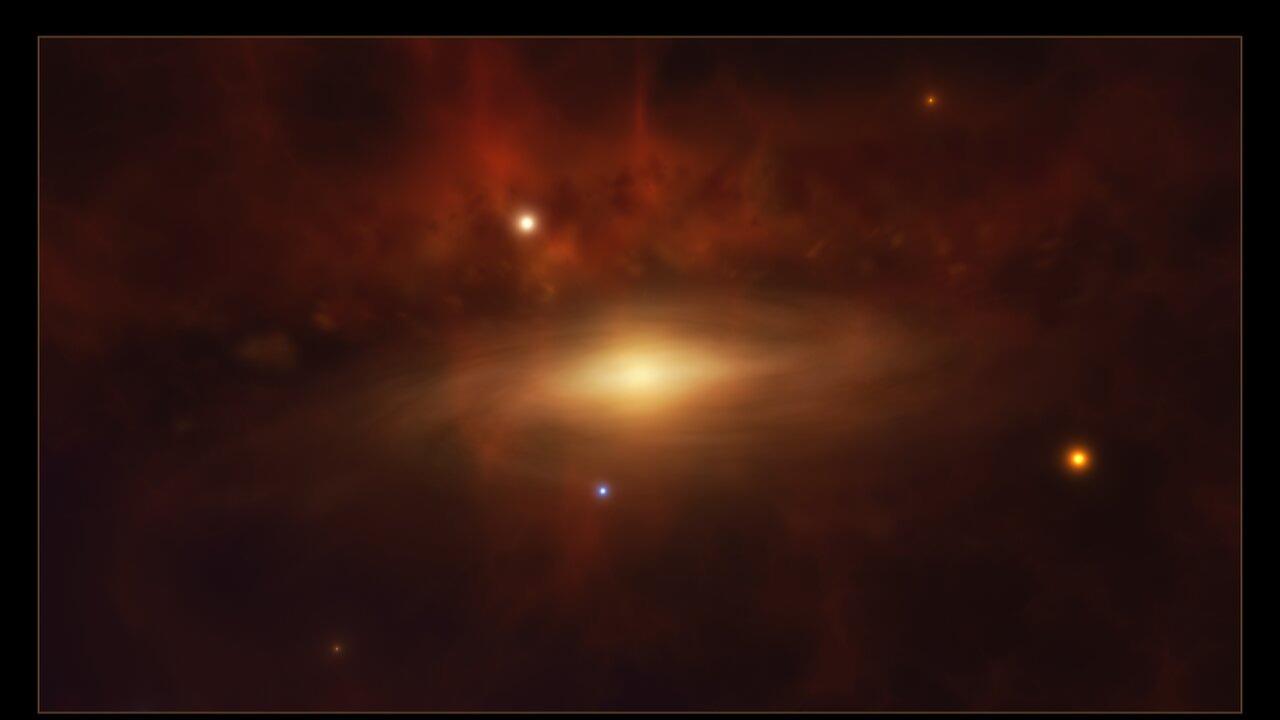 الثقب الأسود المتوهج يبعد عن الأرض 20 مليون سنة ضو