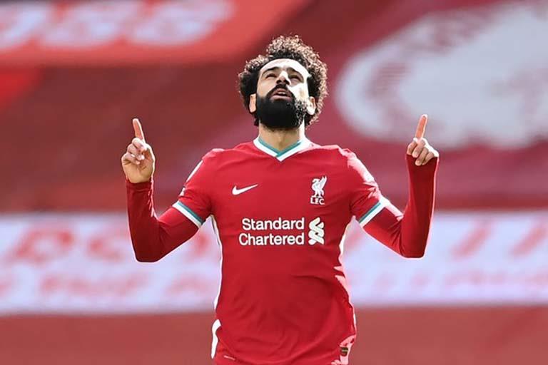 محمد صلاح لاعب ليفربول 