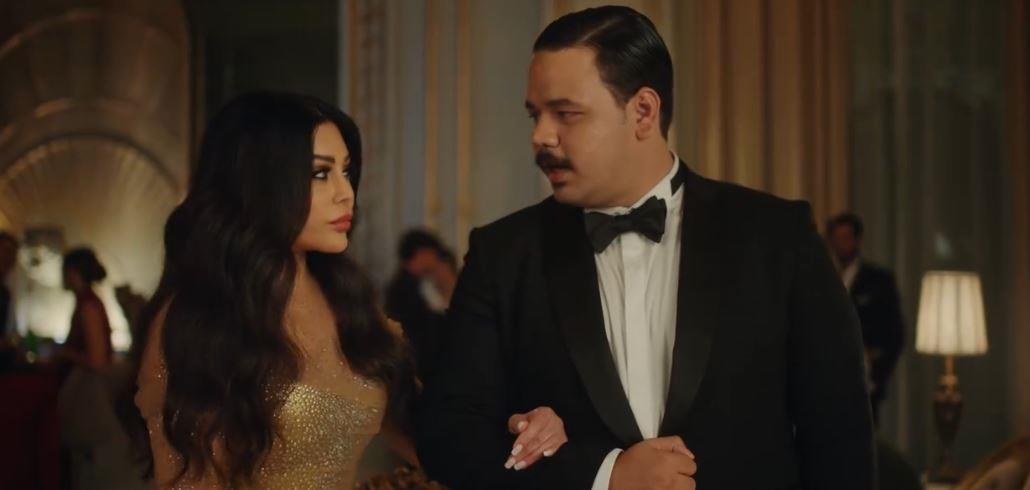 بالصور قصة حب تجمع هيفاء وهبي ومصطفى غريب في إعلان جديد