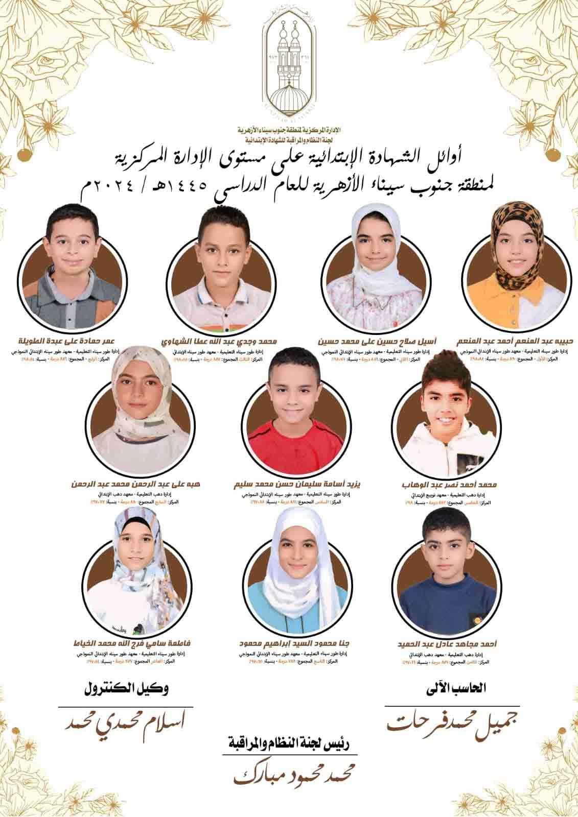 العشر الأوائل