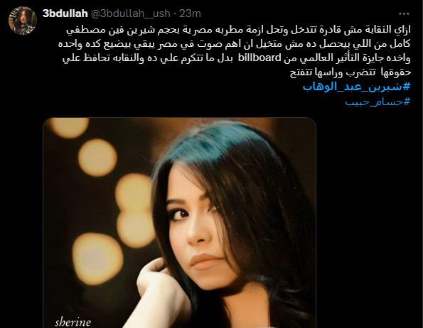 الجمهور يطالب نقابة المهن الموسيقية بالتدخل