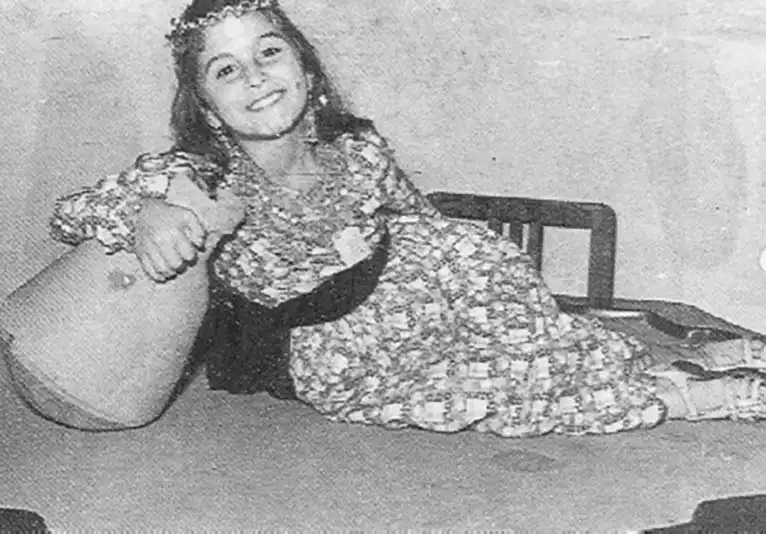 سعاد حسني في مرحلة الطفولة