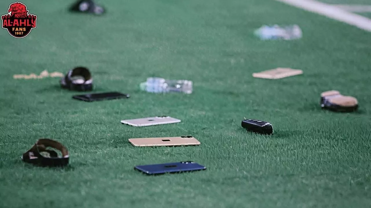 صورة منتشرة لملعب مباراة الإمارات وقطر