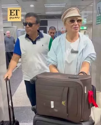 إيناس الدغيدي تقطع شهر العسل لحضور مهرجان الجونة السينمائي_2