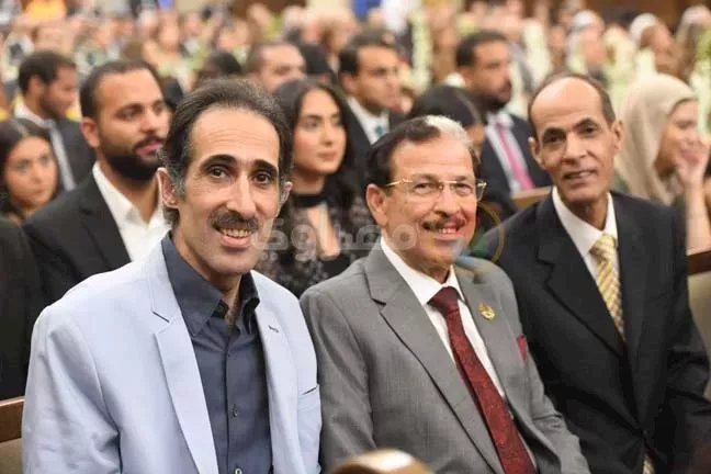 نجوم الفن ومشاهير في حفل زفاف نجل الفنان هاني رمزي_9