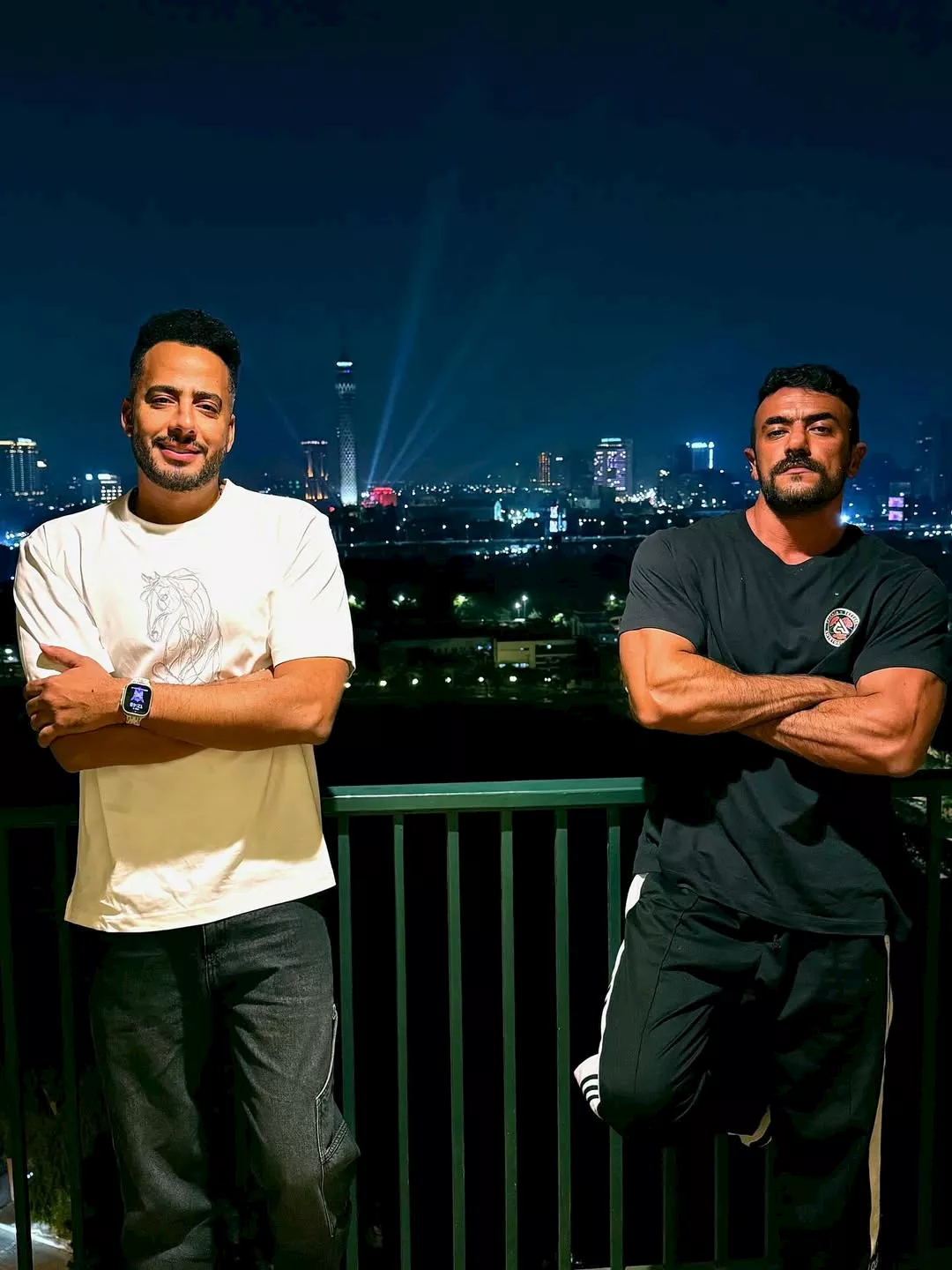 أحمد العوضي وعصام السقا