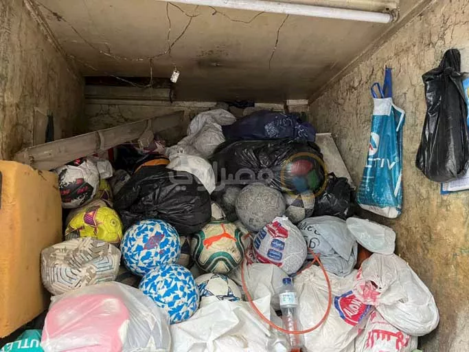 محل في منطقة بابا الخلق هو الأقدم في صناعة الكرات