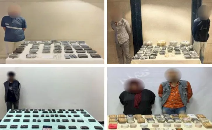 المتهمين والمضبوطات (2)