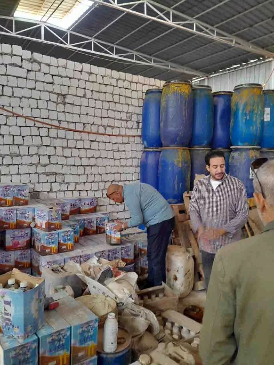 حملات تموينية على أسواق المنيا