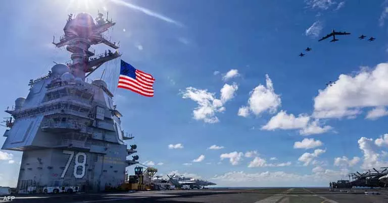 مقاتلات أمريكية تحلّق فوق الكاريبي 