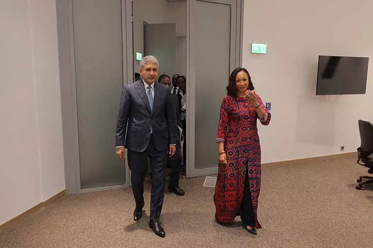 وزير الآثار يستقبل وزيرة الثقافة بكوت ديفوار لتعزيز التعاون