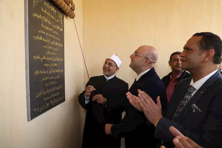 افتتاح كلية الدراسات الإسلامية للبنين بفرع الأزهر في بني سويف (1)