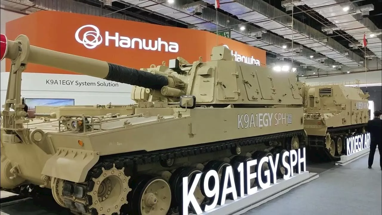 مدفعية K9A1EGY الكورية