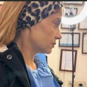 وفاء مكي قبل الإجراء التجميلي