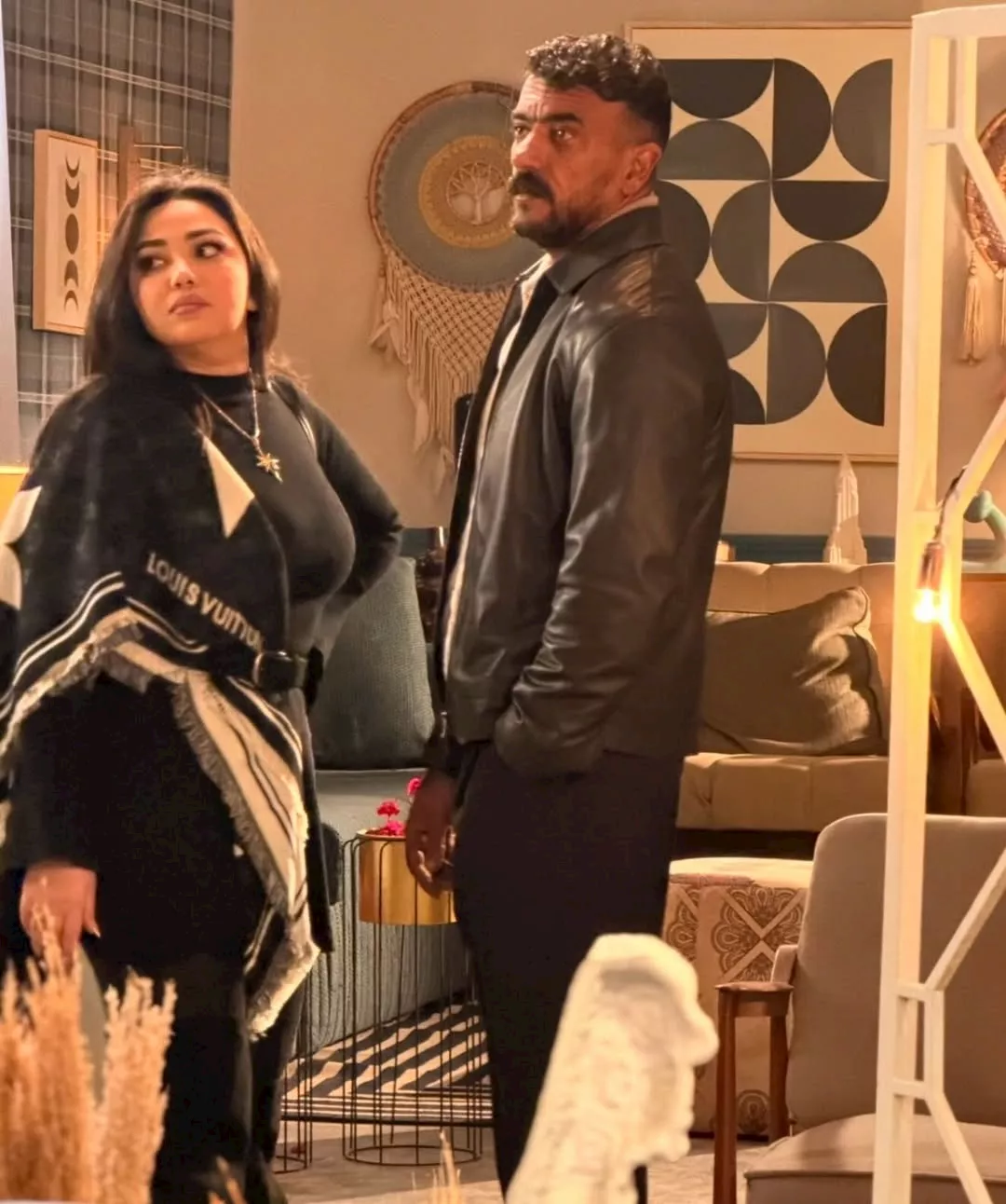 أحمد العوضي ورحمة محسن من كواليس علي كلاي