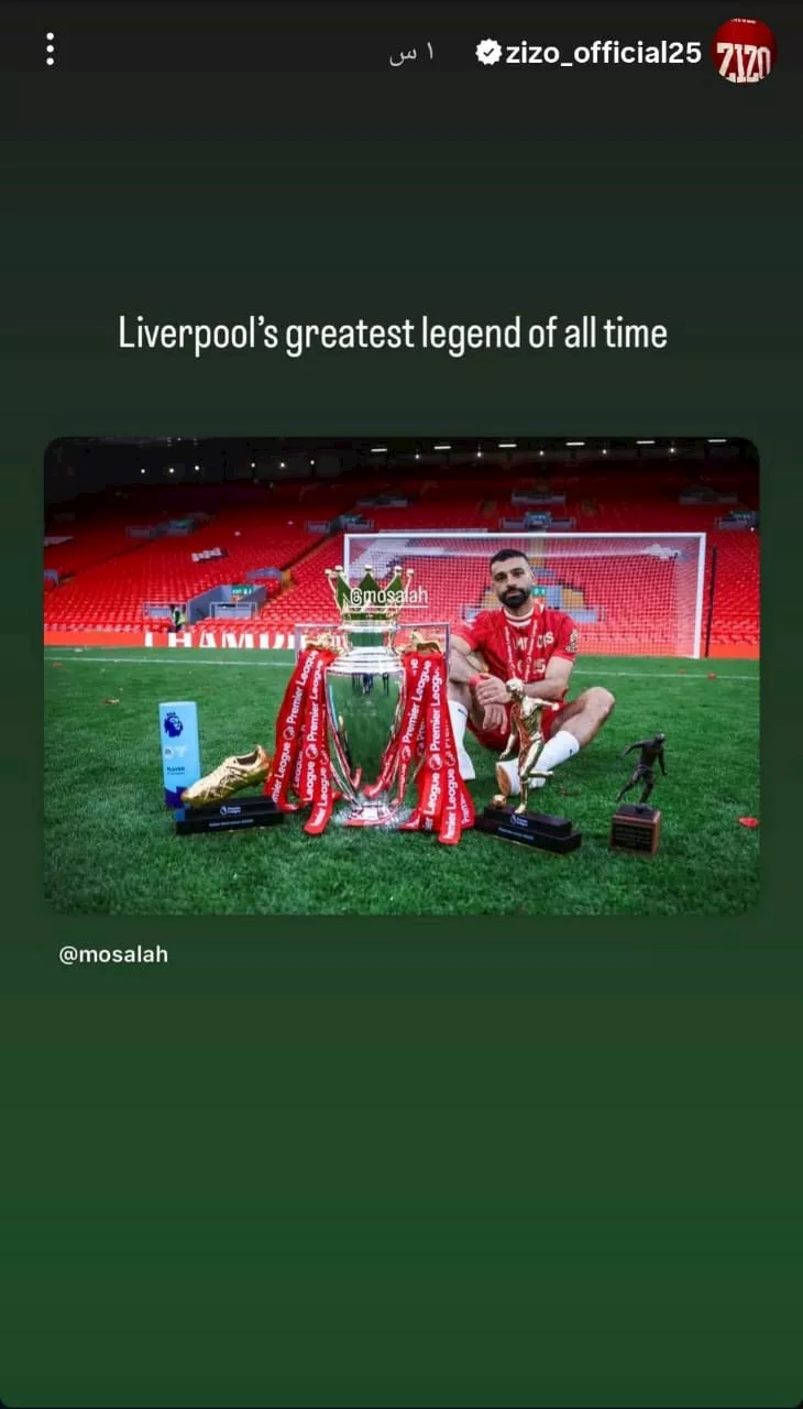 زيزو يدعم محمد صلاح بعد أزمته مع سلوت