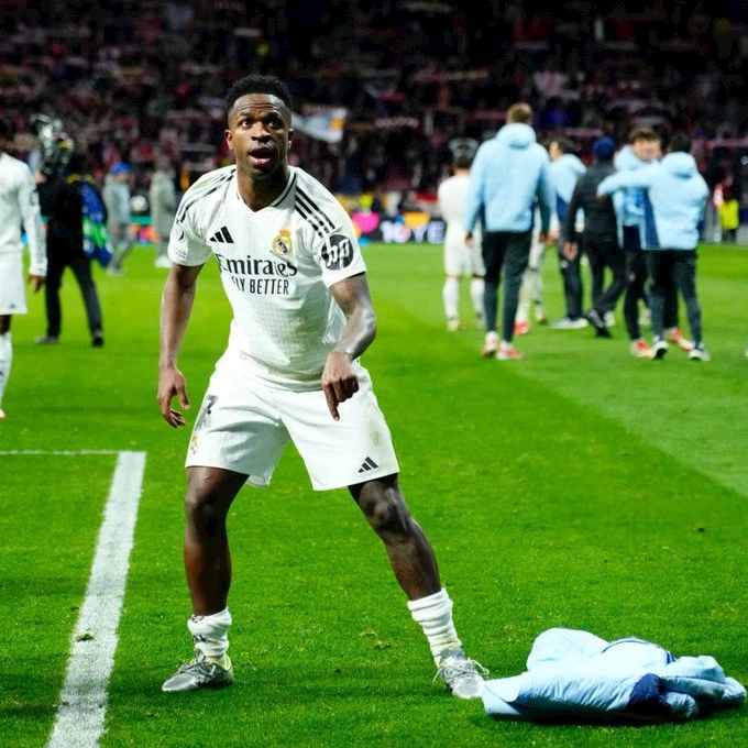 فينيسيوس جونيور من مباراة أتلتيكو مدريد