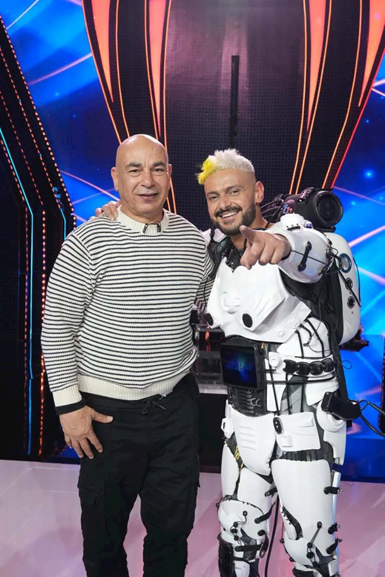 رامز جلال وحسام حسن بعد حلقة برنامج رامز ايلون مصر