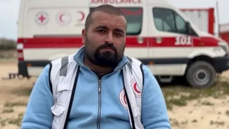 منذر عابد، المسعف الوحيد الناجي من الحادث