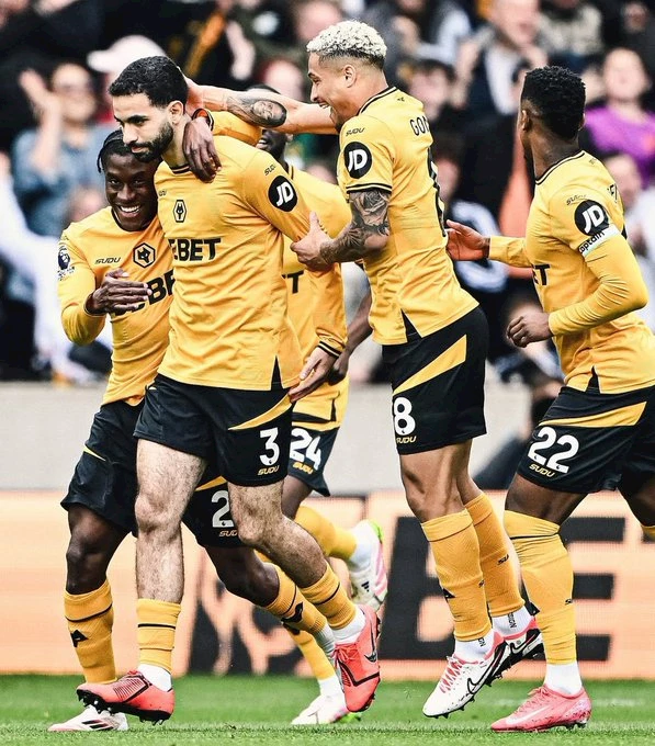 خلال مباراة وولفرهامبتون وتوتنهام