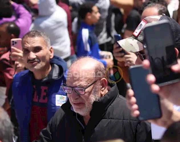 صلاح عبد الله في عزاء سليمان عيد_4