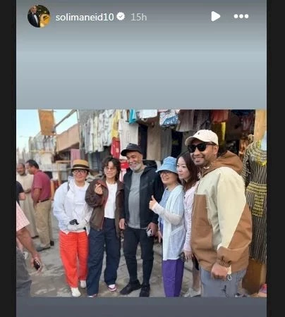 سليمان عبر السوشيال ميديا_2