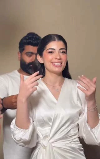 بالصور.. التجهيزات الأولى لـ ليلى أحمد زاهر قبل حفل زفافها