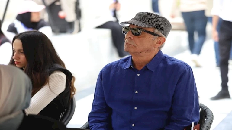 محمود حميدة وبشرى يحضران ندوة دور المرأة في الفن بمهرجان الإسكندرية للفيلم القصير_8