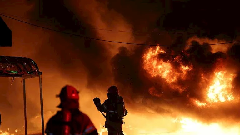 حرائق غابات في كوريا الجنوبية