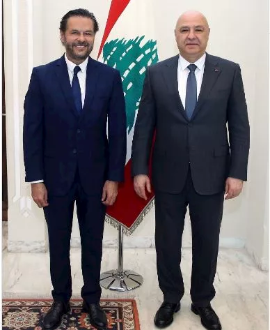 راغب علامة والرئيس اللبناني جوزيف عون