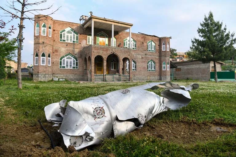 حطام طائرة هندية