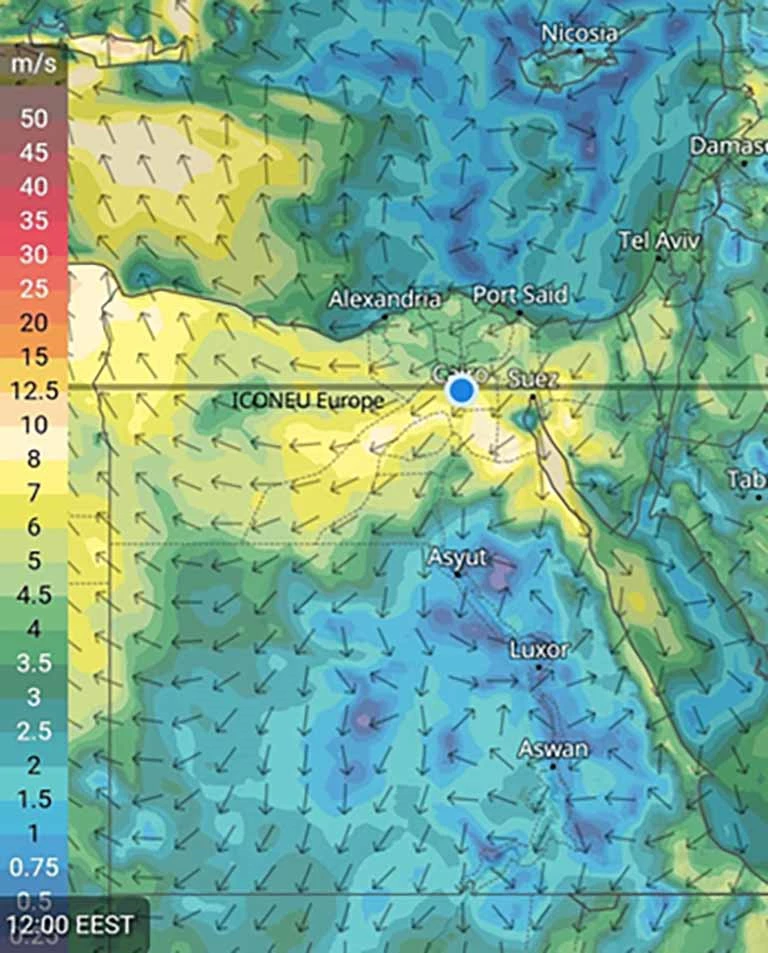حالة الطقس وذروة الموجة الحارة (2)