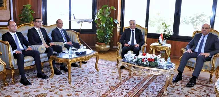 الدكتور سامح الحفني والدكتور إبراهيم السجيني