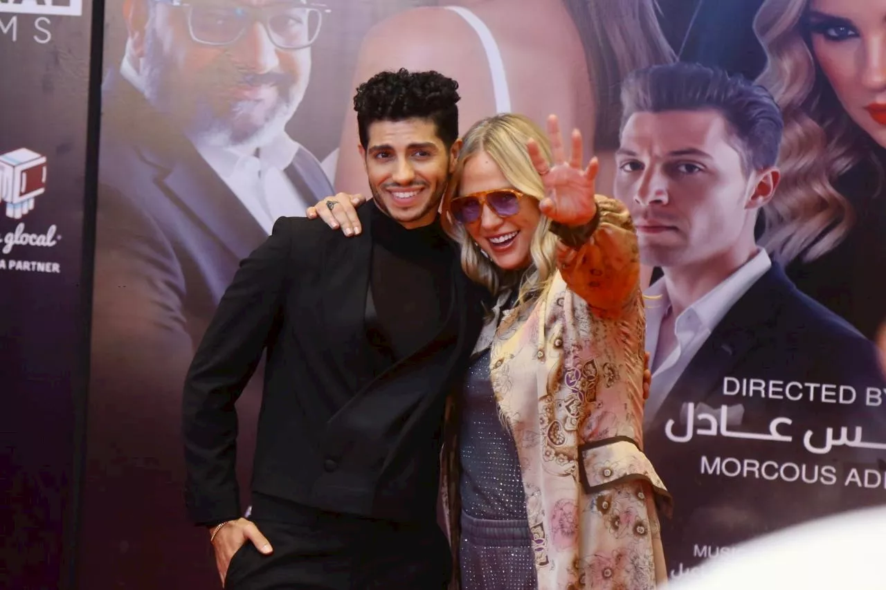 وصلة هزار بين شيرين رضا ومينا مسعود في عرض فيلم في عز الضهر_9