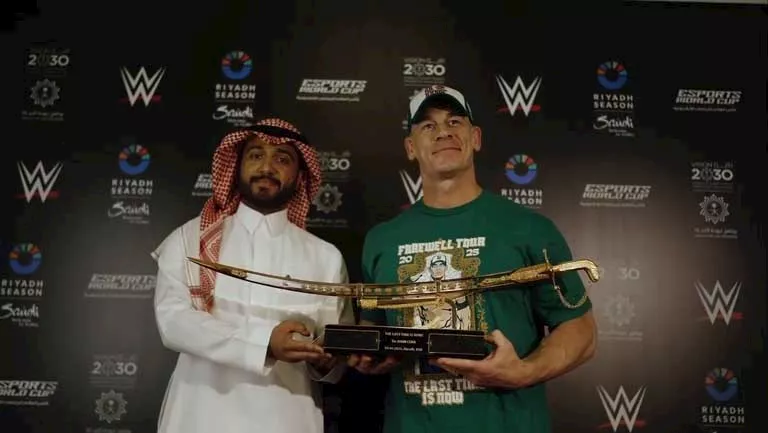 تركي آل الشيخ ينشر فيديو لأسطورة المصارعة جون سينا_2