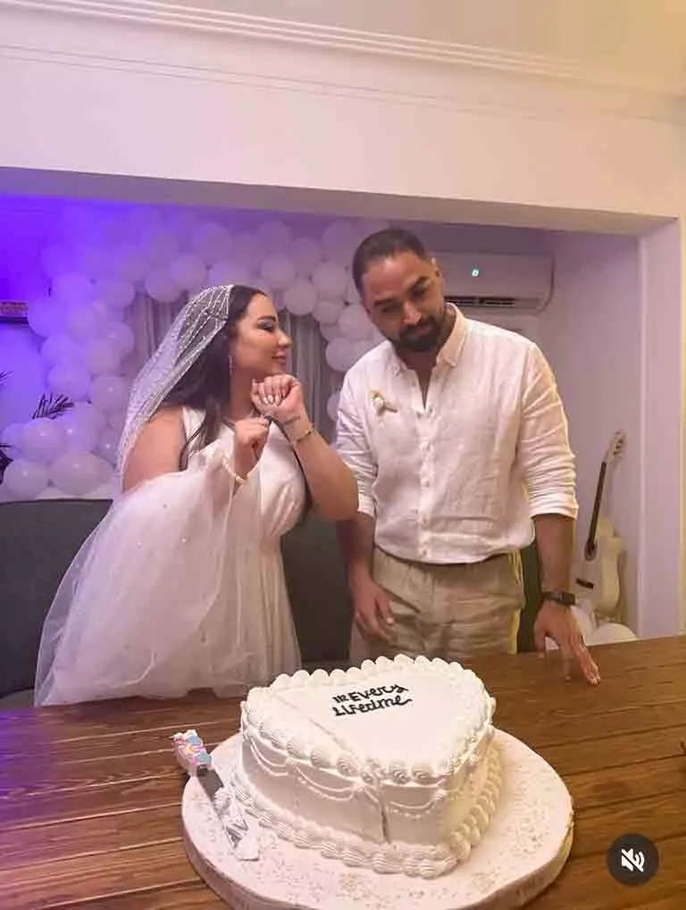 عقد قران أسماء شريف منير (18)