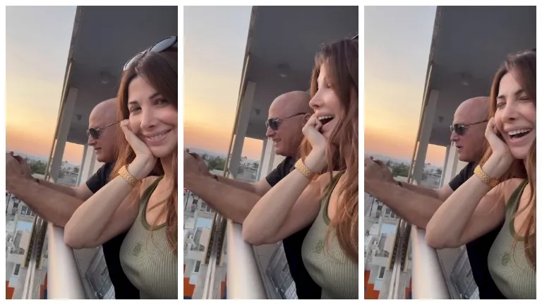 نانسي عجرم وزوجها فادي