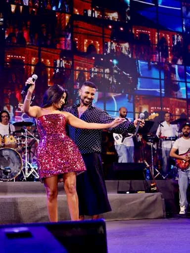 إطلالات أحمد سعد المثيرة للجدل_3