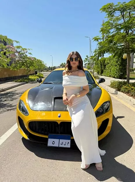 الفنانة ملك زاهر