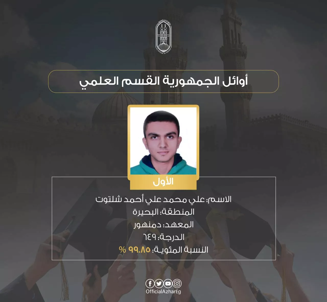 أوائل الثانوية الأزهرية 2025 علمي (11)