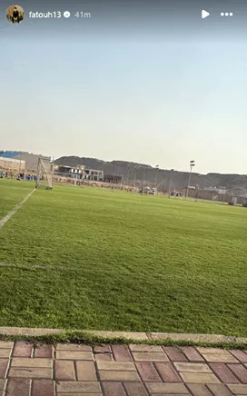 أحمد فتوح ياشرك ستوري من تدريباته بالزمالك (1)