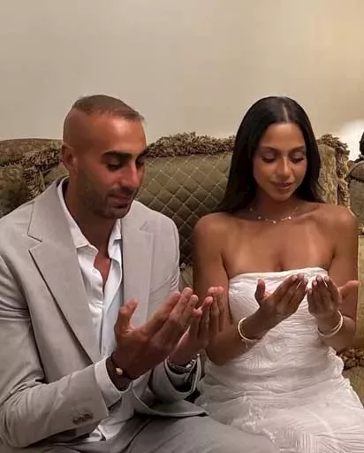 ريم عامر وخطيبها_4