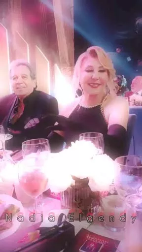 نادية الجندي ترقص بجوار زوجها السابق محمد مختار_8