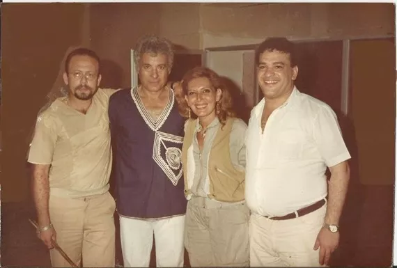 صلاح عبدالله مع نجوم الفن