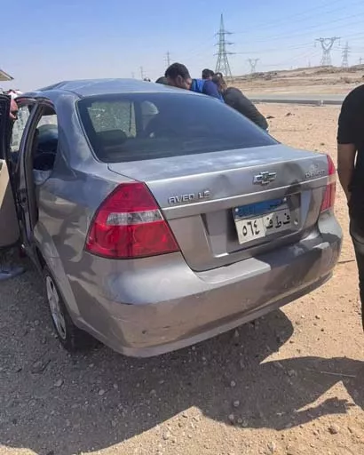 السيارة في الحادث 