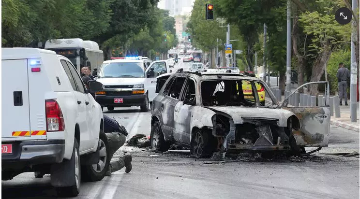 صورة 3 إنفجار سيارة