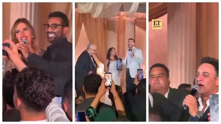 نجوم الفن يحتفلون بزفاف نجل بيومي فؤاد_5