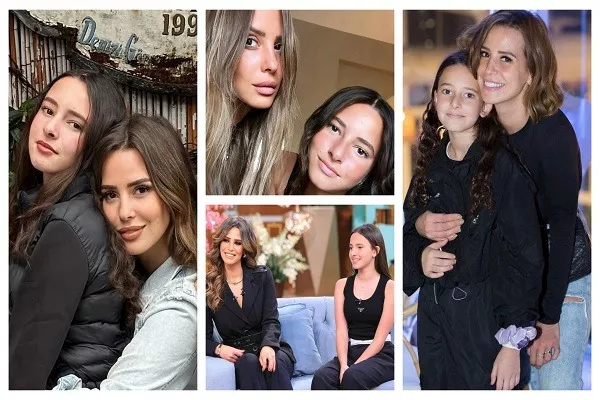 فولة واتقسمت نصين.. 15 صورة لـ إيمان العاصي مع ابنتها ريتاج_10